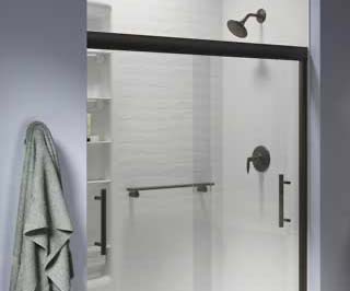 Ultra-Sleek Shower Doors