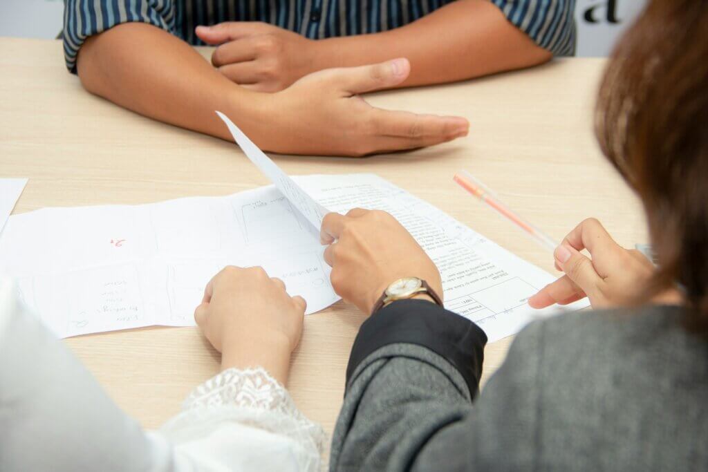 interviewing a contractor