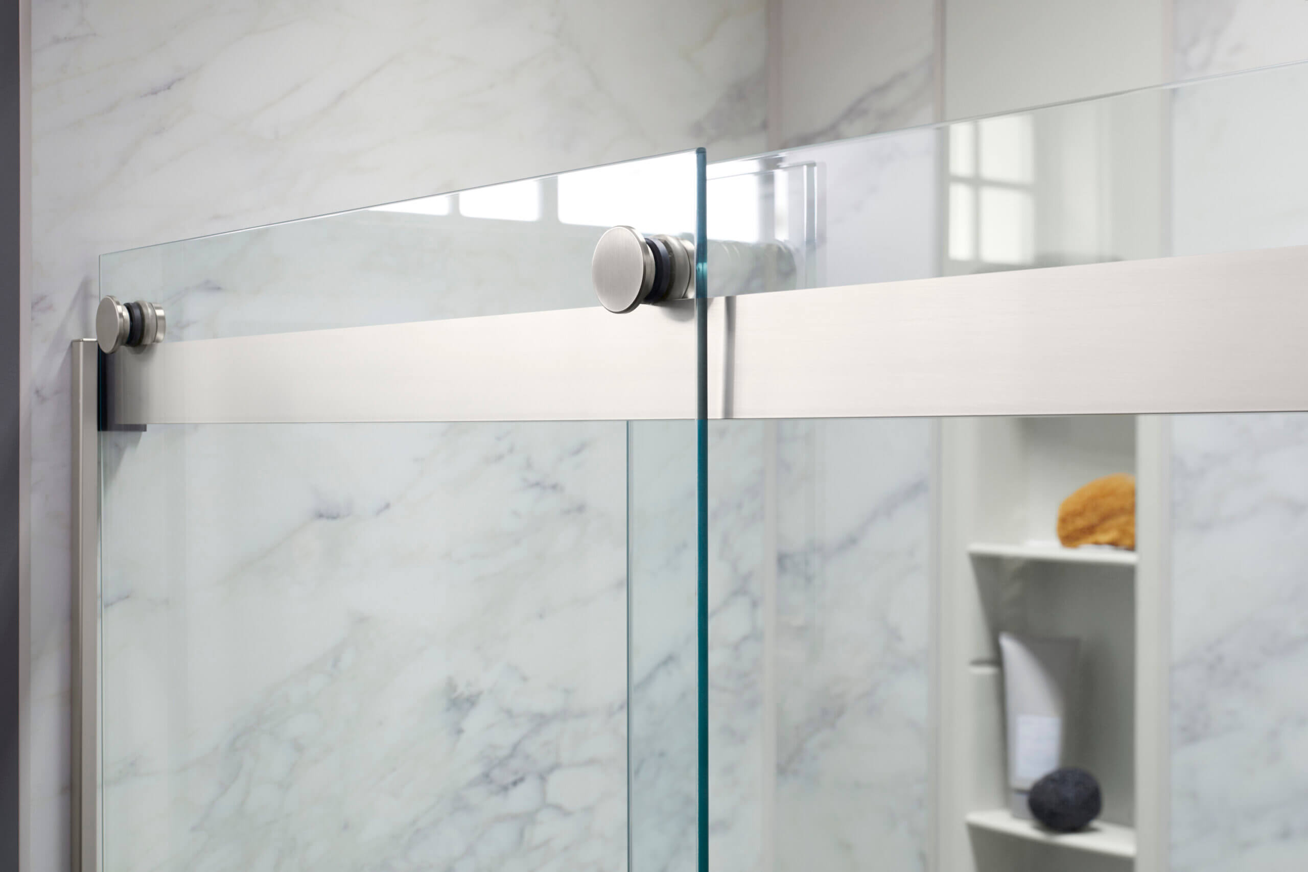 KOHLER LuxStone shower door